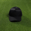 Trucker Hat Script Alpha Black