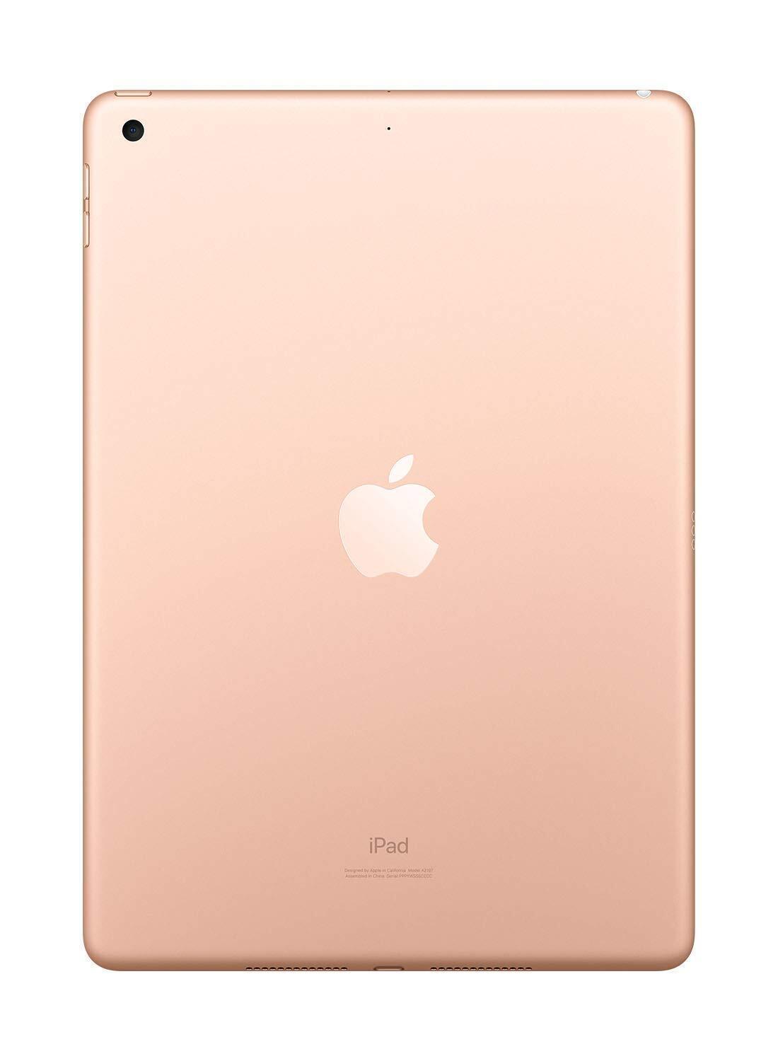 Apple iPad 5th Generation (2017) ƒ?? Wi-Fi + Cellular ƒ?? 128GB ƒ?? Gold ƒ?? MPGC2LL/A