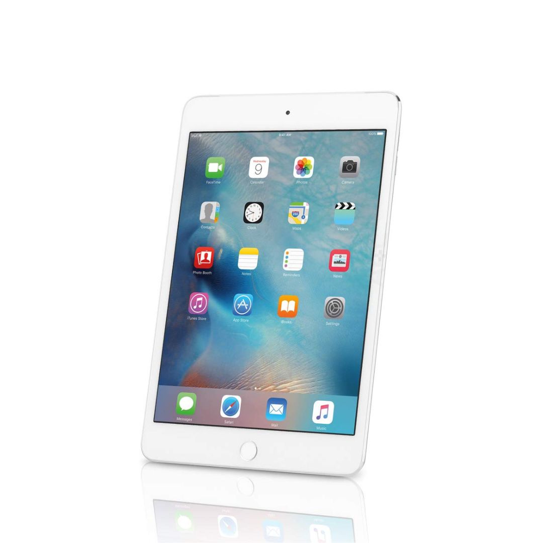 Apple iPad Mini 7.9" 4th Gen (2015) ( WIFI Only ) - 128GB - Silver - MK9P2LL/A