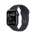 Apple Watch SE 2nd Gen GPS 40mm Midnight Aluminum Case and Sport Band S/M - MR9X3LL/A