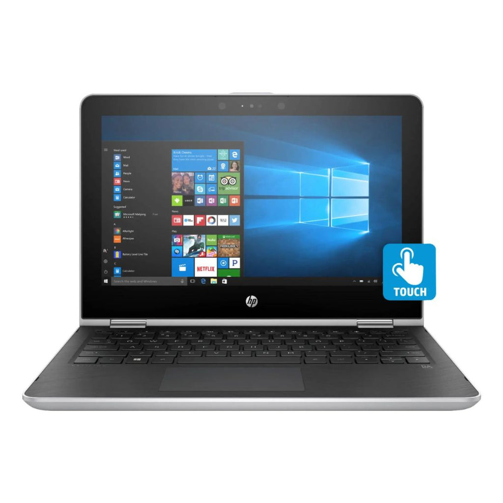 HP Pavilion x360 ƒ?? 11.6" WXGA 2-in-1 Touch ƒ?? Pentium N5000 ƒ?? 4GB RAM ƒ?? 500GB HDD ƒ?? Silver ƒ?? 11M-AD113DX