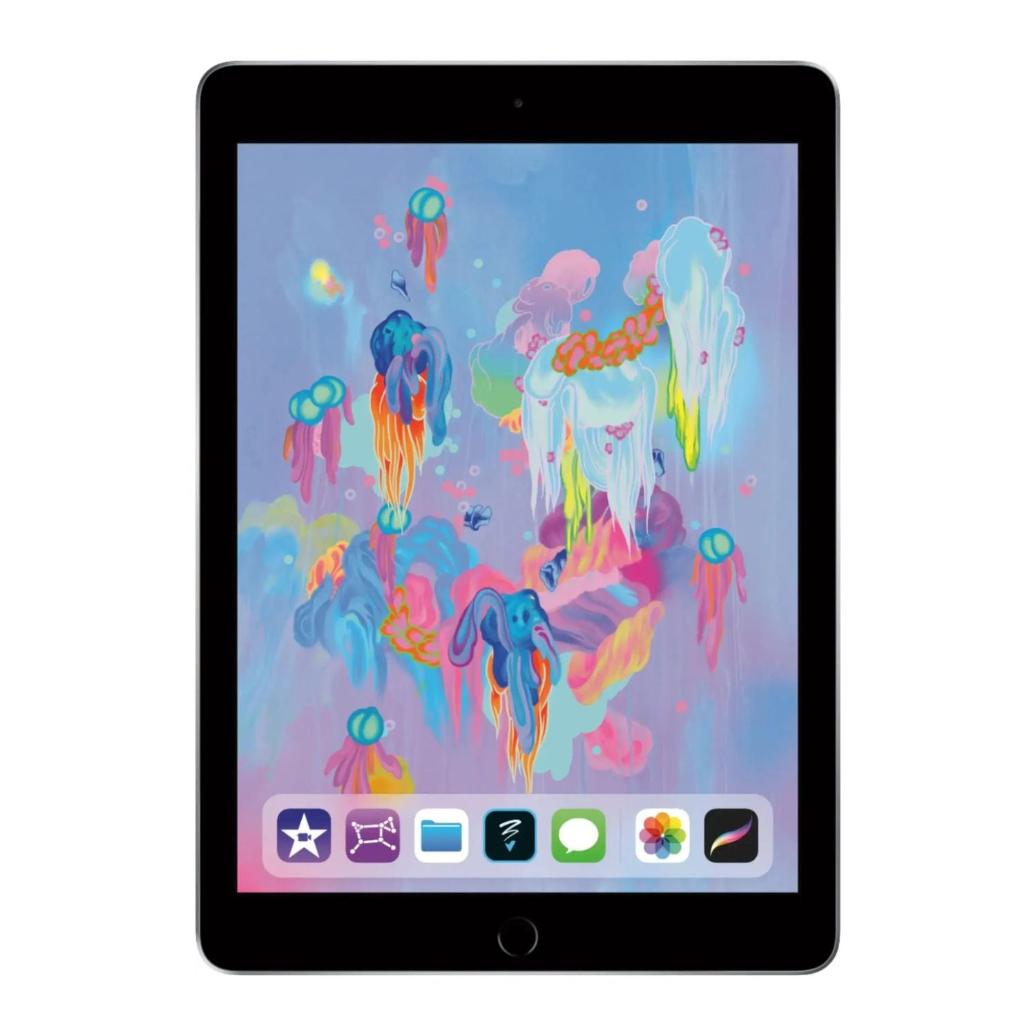 Apple iPad 9.7ƒ?? (6thƒ??Gen, 2018) Wiƒ??Fi ƒ?? 32ƒ??GB ƒ?? Spaceƒ??Gray ƒ?? MR7F2LL/A