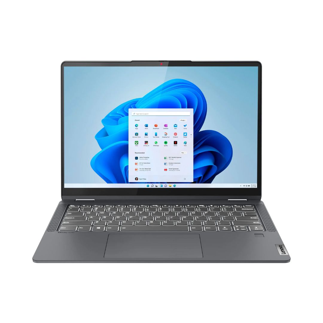 Lenovo IdeaPad Flex 5 14IAU7 ƒ?? 14" WUXGA Touch ƒ?? i5-1235U ƒ?? 8GB RAM ƒ?? 512GB SSD ƒ?? Storm Grey ƒ?? 82R700L5US