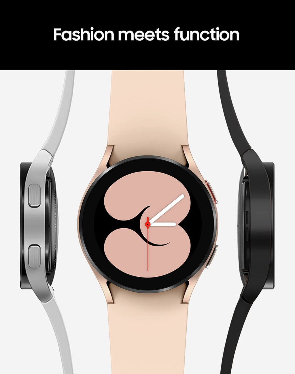 Samsung Galaxy Watch 4 Smartwatch 40mm GPS Pink Gold - SM-R860NZDCXAA