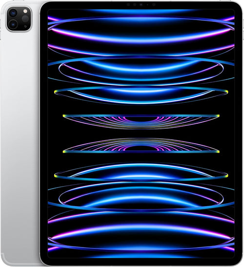 2022 Apple iPad Pro 12.9" (6th Gen) ƒ?? 256GB ƒ?? Cellular ƒ?? Silver ƒ?? MP613LL/A ƒ?? Unlocked