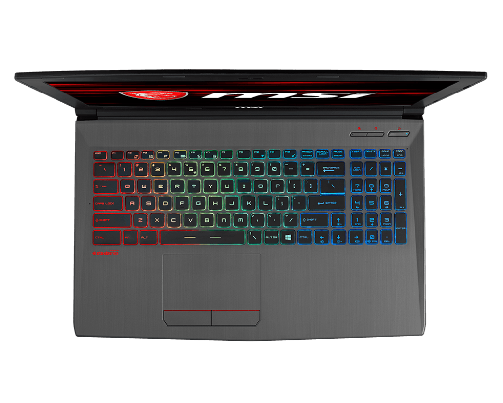 MSI GF62 8RE-058US ? 15.6" FHD ? Intel Core i7-8750H ? 16GB RAM ? NVIDIA GeForce GTX 1060 (6GB) ? 1TB HDD + 256GB SSD ? Black ? GF62058