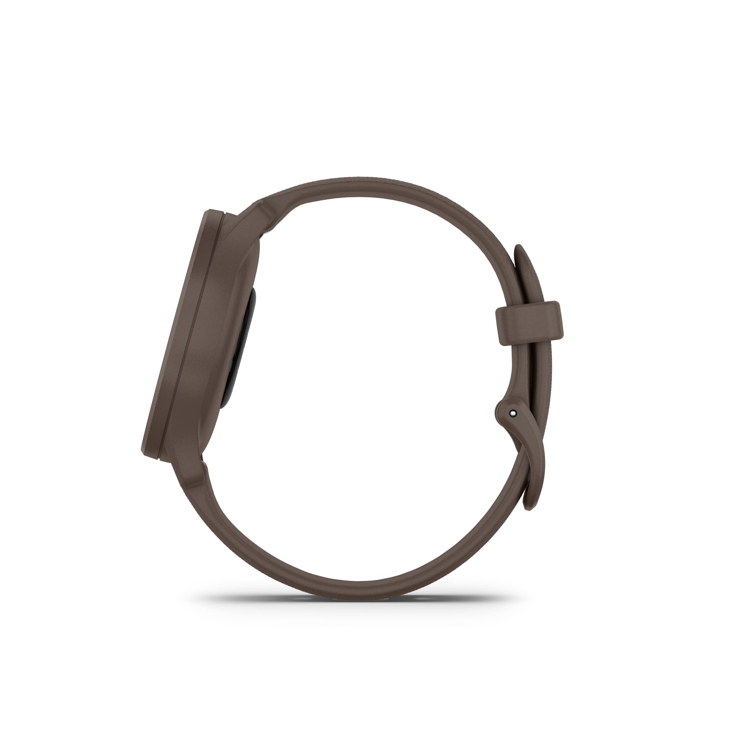 Garmin Vivomove Sport 40mm Cocoa Case with Cocoa & Peach Gold Silicone Band ƒ?? 010-02566-02