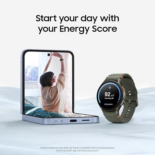 Samsung - Galaxy Watch7 Aluminum Smartwatch 40mm LTE - Green