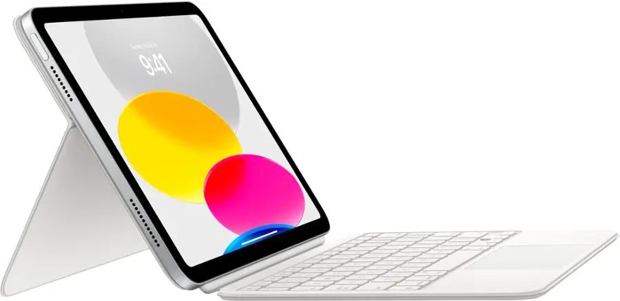 Apple Magic Keyboard Folio for iPad (10th Generation) ƒ?? White ƒ?? MQDP3LL/A