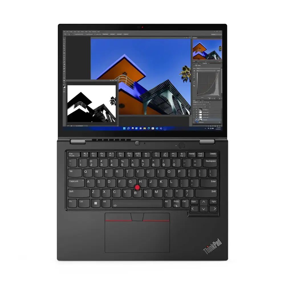 Lenovo ThinkPad L13 Yoga Gen 3 ƒ?? 13.3" WUXGA Touch 2-in-1 ƒ?? Core i7-1255U ƒ?? 16GB RAM ƒ?? 512GB SSD ƒ?? Black ƒ?? 21B6A001US