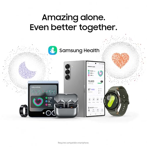 Samsung Galaxy Watch 7 44mm BT - Aluminum Silver Sports Band  - SM-L310NZSAXAA