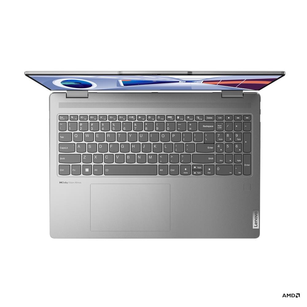 Lenovo Yogaƒ??7ƒ??16ARP8 ƒ?? 16ƒ?? WUXGA Touch ƒ?? AMD Ryzenƒ??7ƒ??7735U ƒ?? 16ƒ??GB RAM ƒ?? Radeonƒ??680M ƒ?? 1ƒ??TB SSD ƒ?? Arctic Gray ƒ?? 83BS0002US
