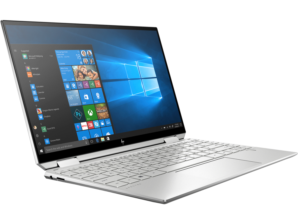 HP Spectre x360 ƒ?? 13.3" UHD AMOLED Touch ƒ?? i7-1065G7 ƒ?? 16GB RAM ƒ?? 512GB SSD ƒ?? Natural Silver ƒ?? 13-aw0020nr