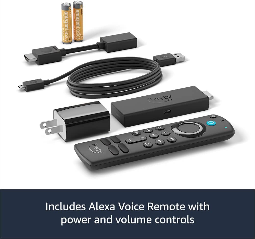Amazon - Fire TV Stick 4K with Alexa Voice Remote - Streaming Media Player - B08XVYZ1Y5