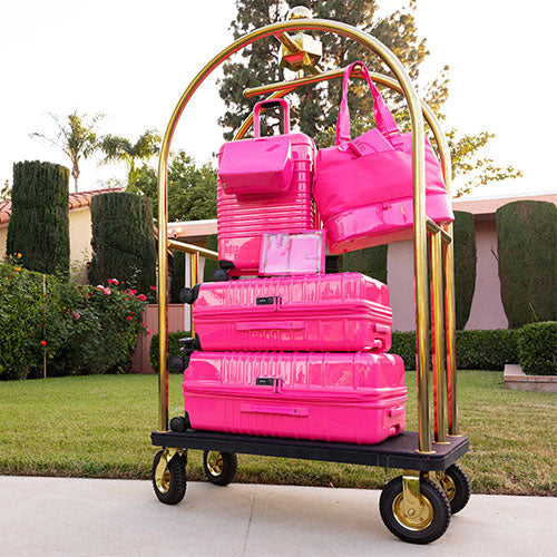 The Large Check-In Roller in Barbieª Pink