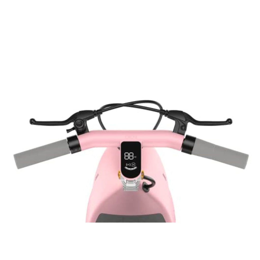 OKAI - Ceetle Pro Electric Scooter with Foldable Seat w/35 Miles Max Range & 15.5mph Top Speed - Pink - EA10C-PINK