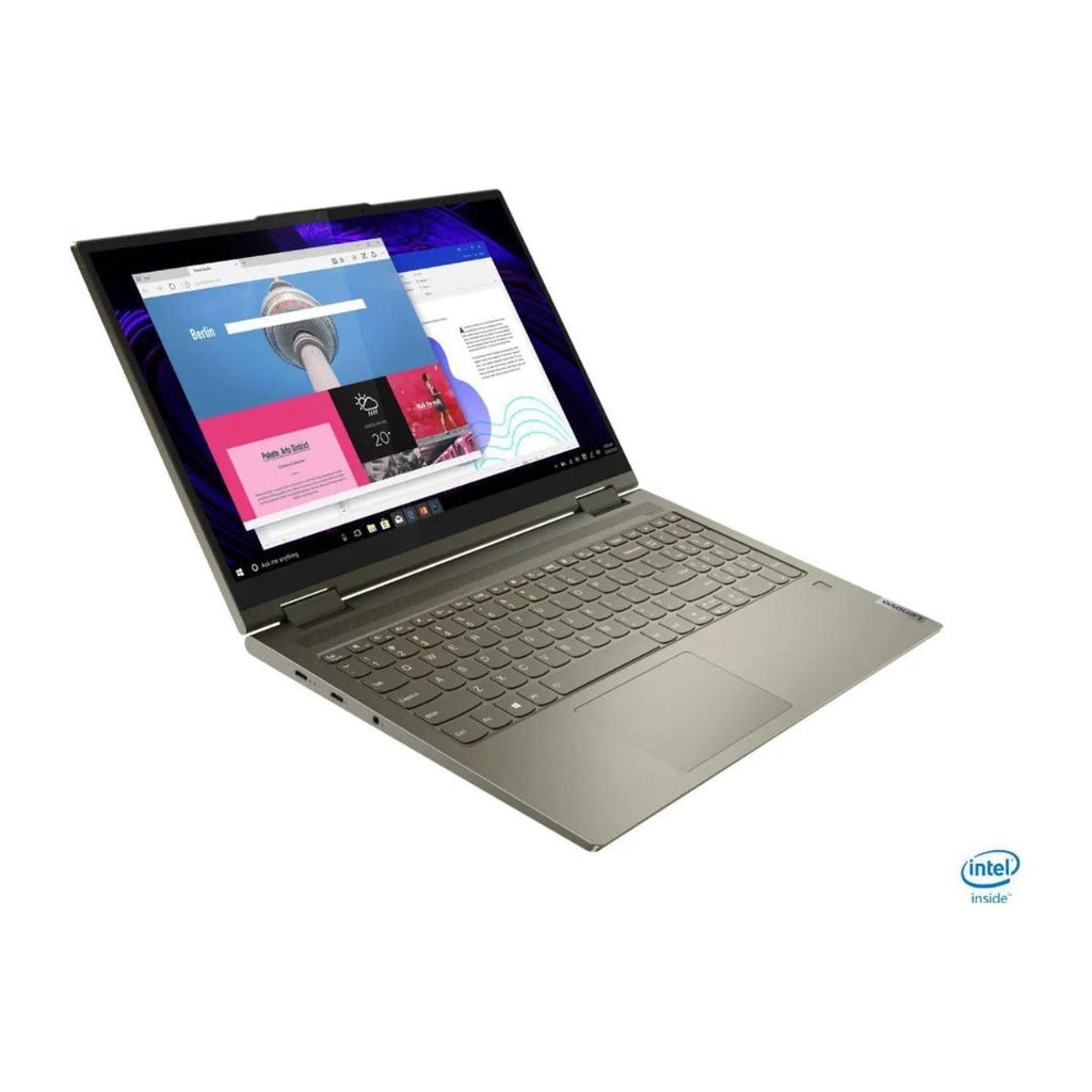 Lenovo Yoga 7i 2-in-1 ƒ?? 15.6" HDR Touch ƒ?? Intel Evo Platform Core i7-1165G7 ƒ?? 12GB RAM ƒ?? 512GB SSD ƒ?? Dark Moss ƒ?? 82BJ0003US / 82BJ007SUS