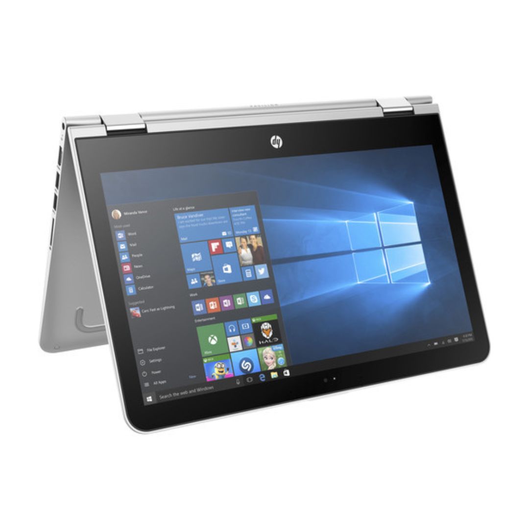 HP Pavilion x360 - WXGA Touch - i5 7200U - 8GB RAM - 1TB HDD - Silver