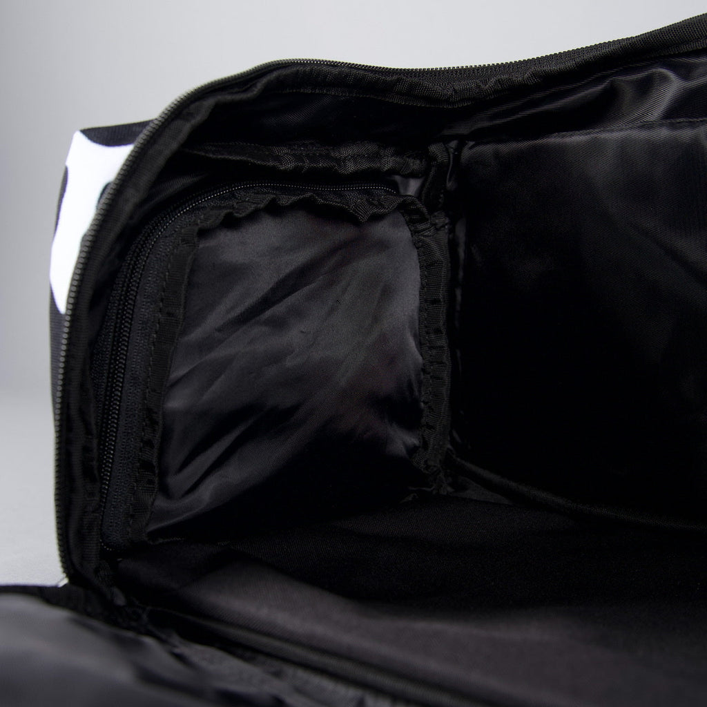 20L Mini Duffle Bag Black White Cow
