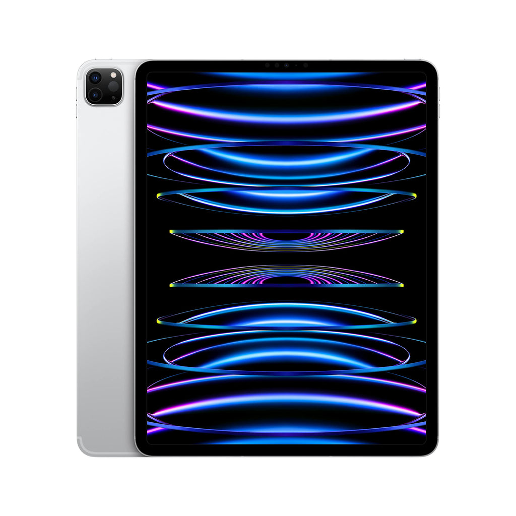 Apple ƒ?? 12.9ƒ?? iPadƒ??Pro (6thƒ??Gen, 2022, Wiƒ??Fi + Cellular) ƒ?? 1ƒ??TB ƒ?? Silver ƒ?? MP653LL/A - Unlocked