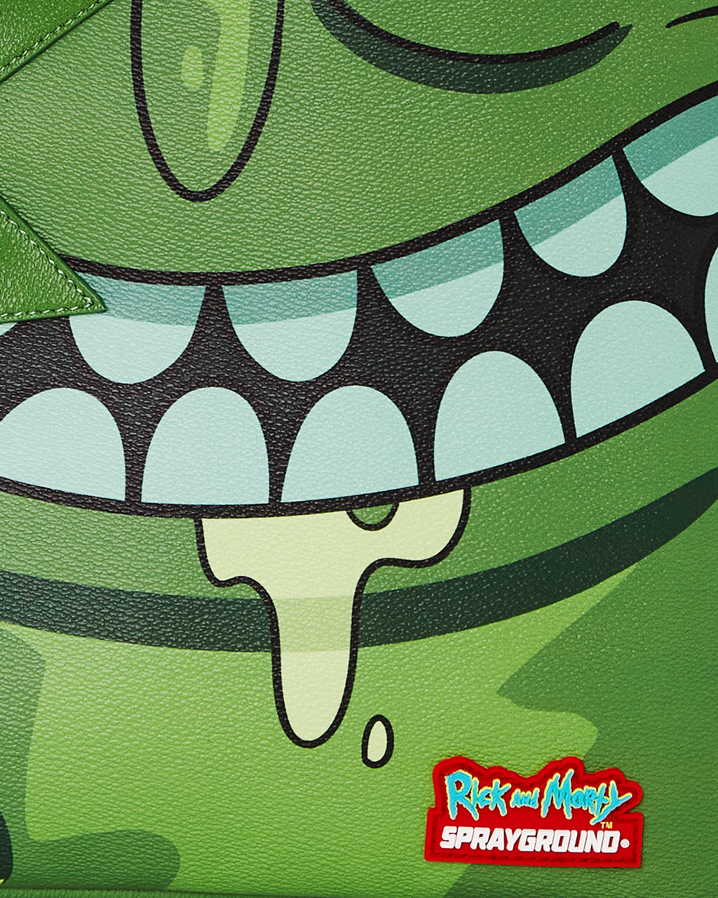 RICK & MORTY PICKLE SHARKBITE BACKPACK (DLXV)