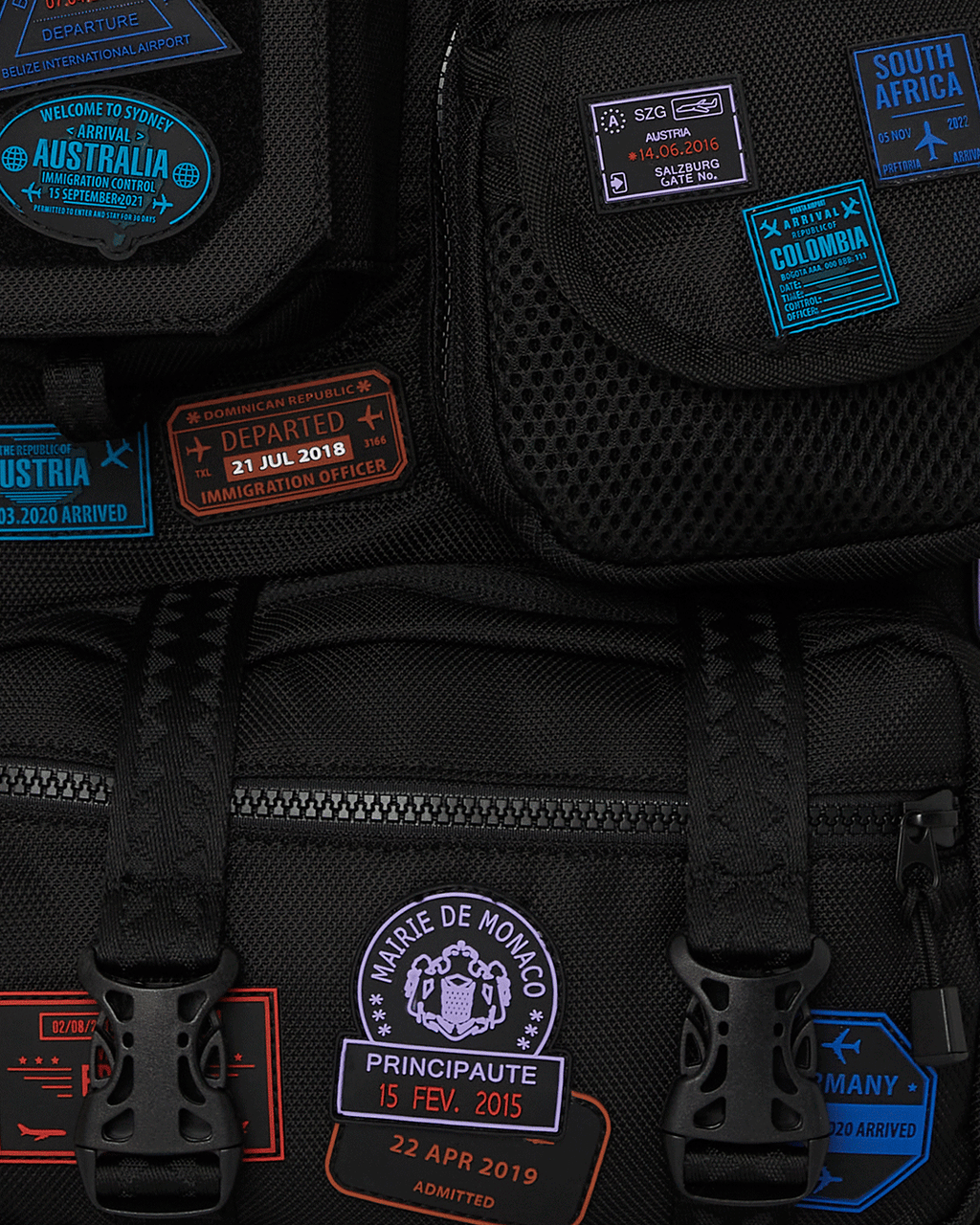 JAMES FIRST CLASS I GOT THESE STAMPS BACKPACK