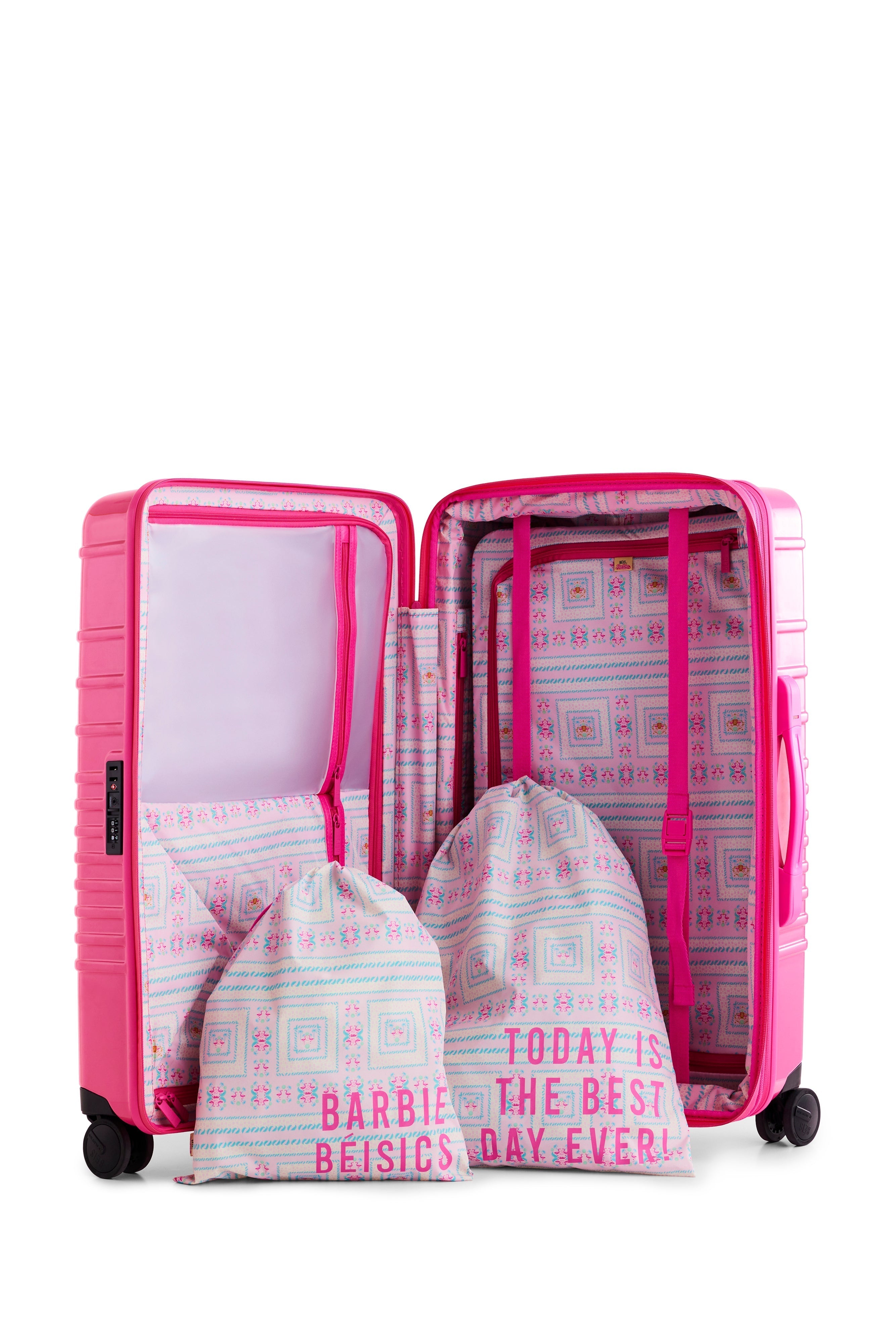 The Medium Check-In Roller in Barbieª Pink