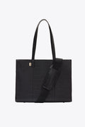 Resale The Work Tote in Black Croc