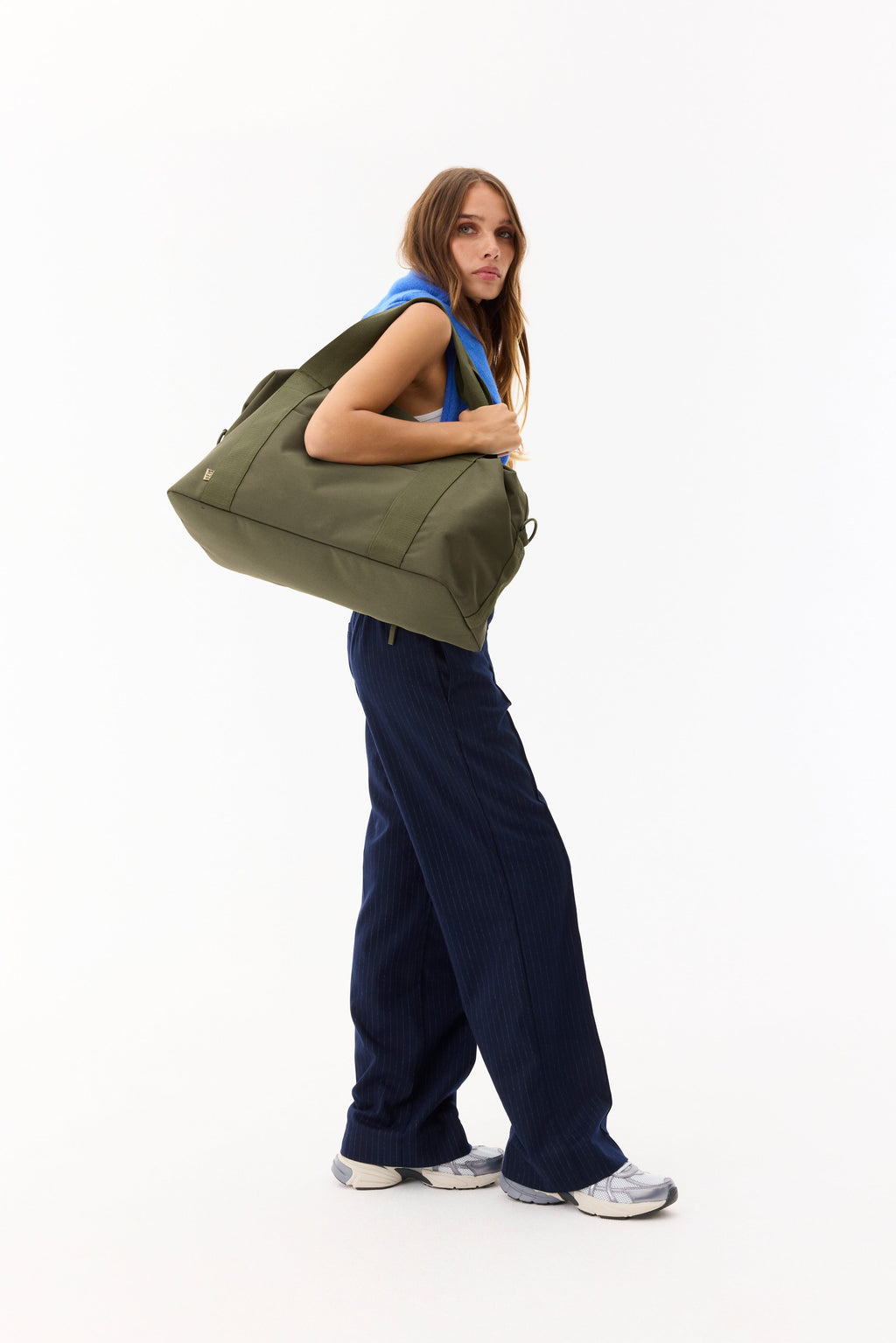 The BƒISics Duffle in Olive