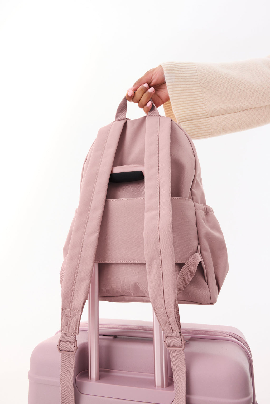 The BƒISics Backpack in Atlas Pink