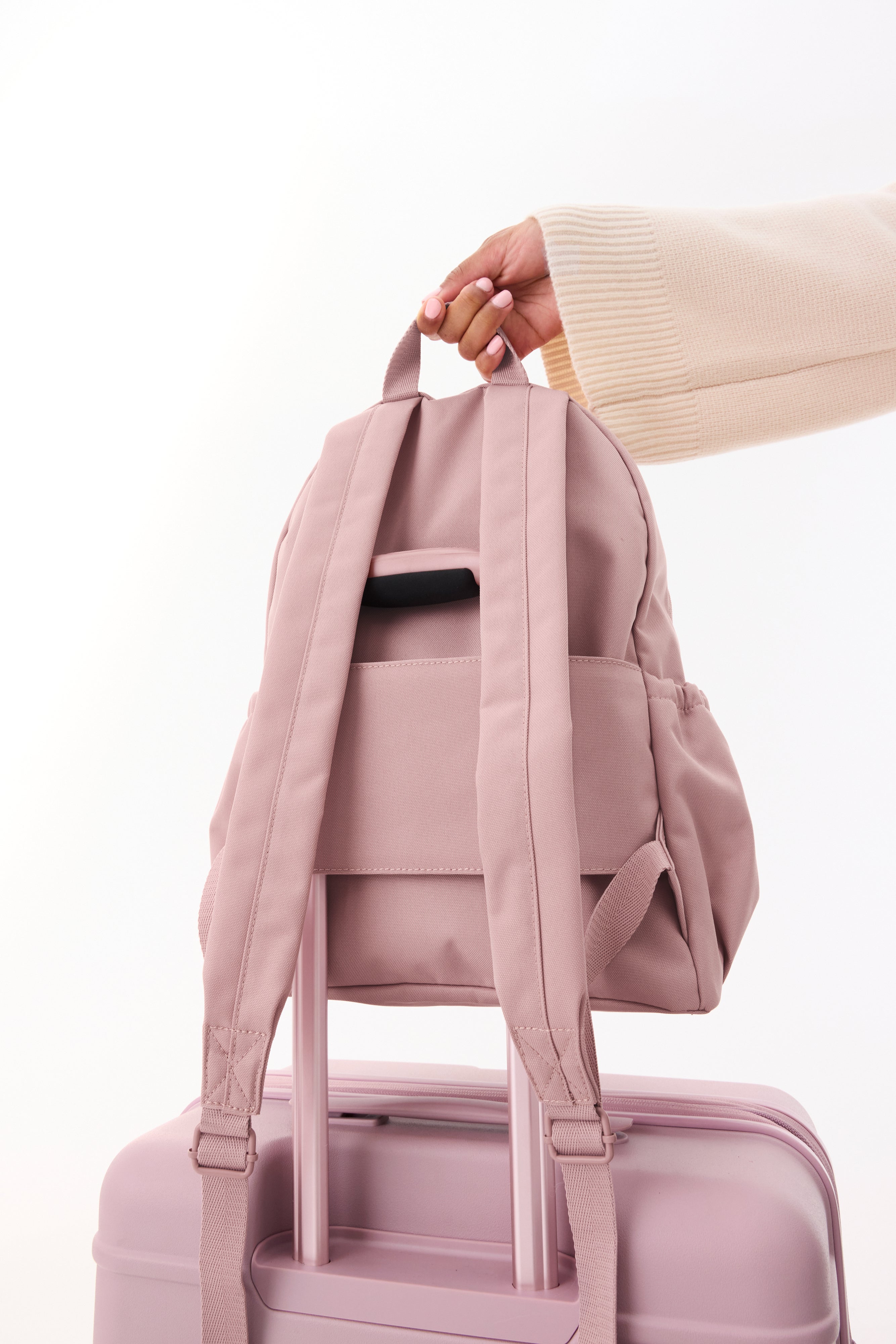 The BƒISics Backpack in Atlas Pink