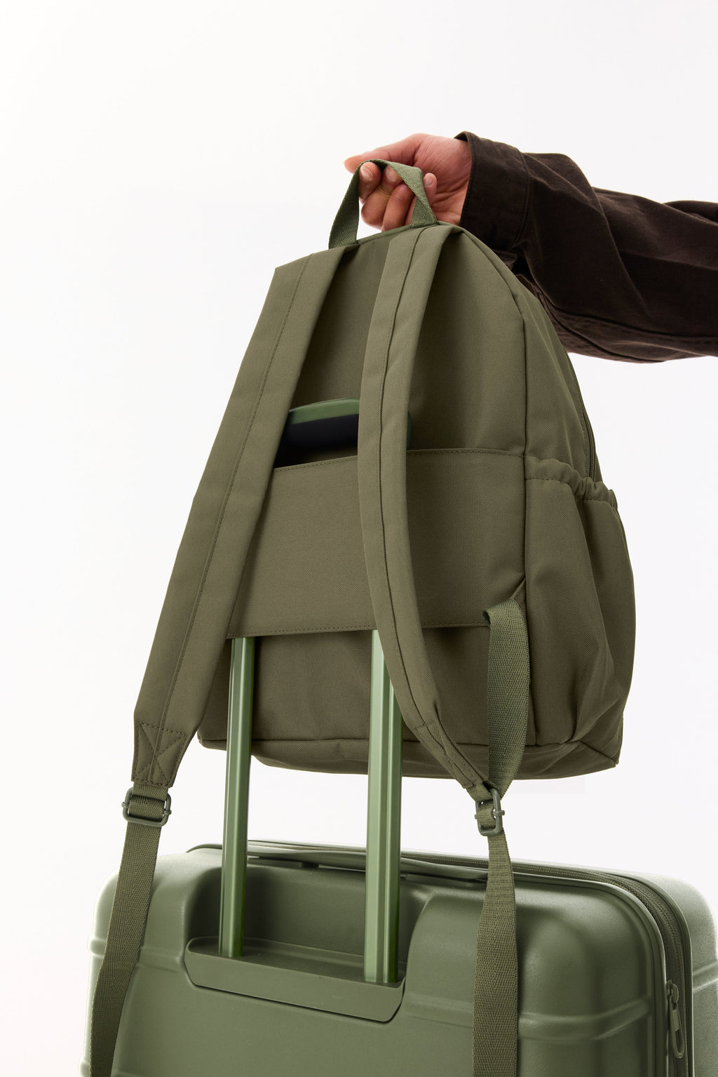 The BƒISics Backpack in Olive