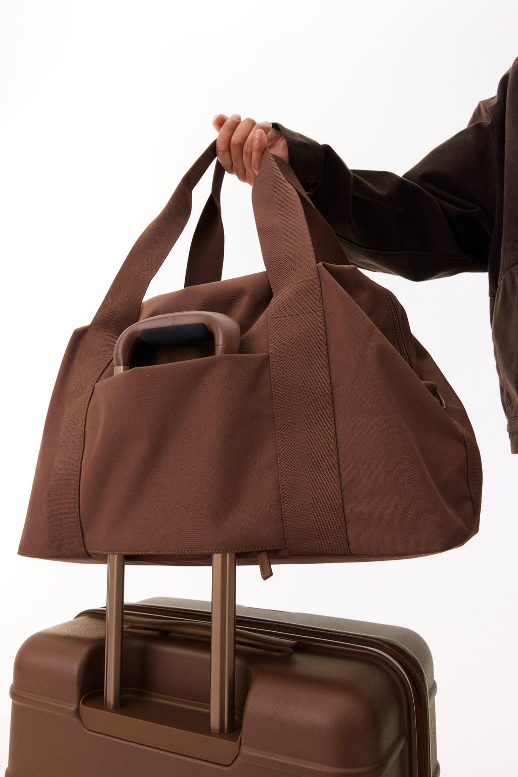 The BƒISics Duffle in Maple