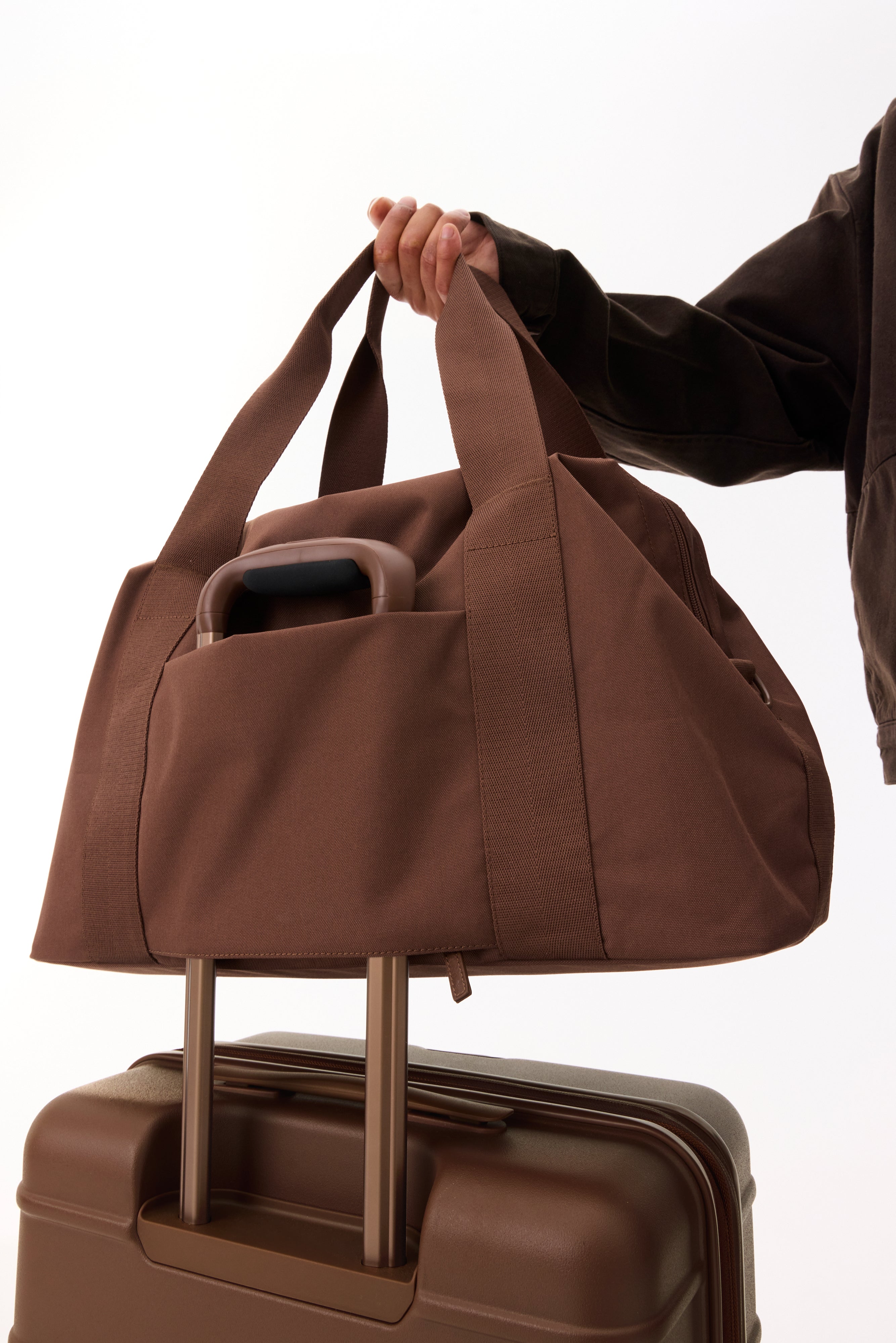 The BƒISics Duffle in Maple