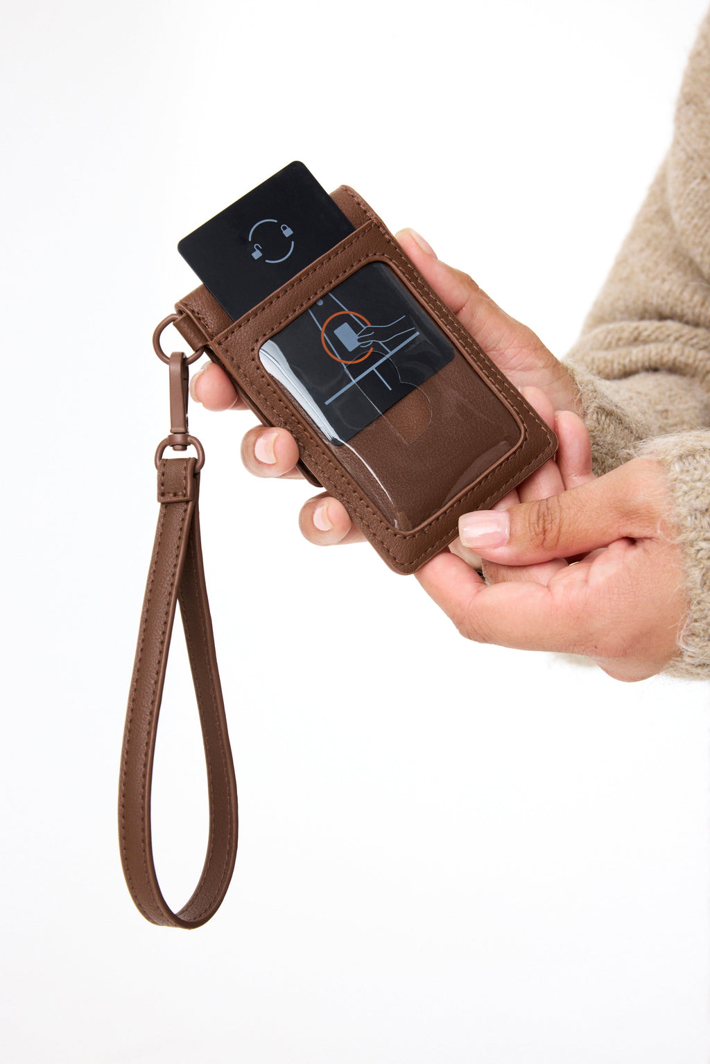 Resale The ID Wristlet in Maple