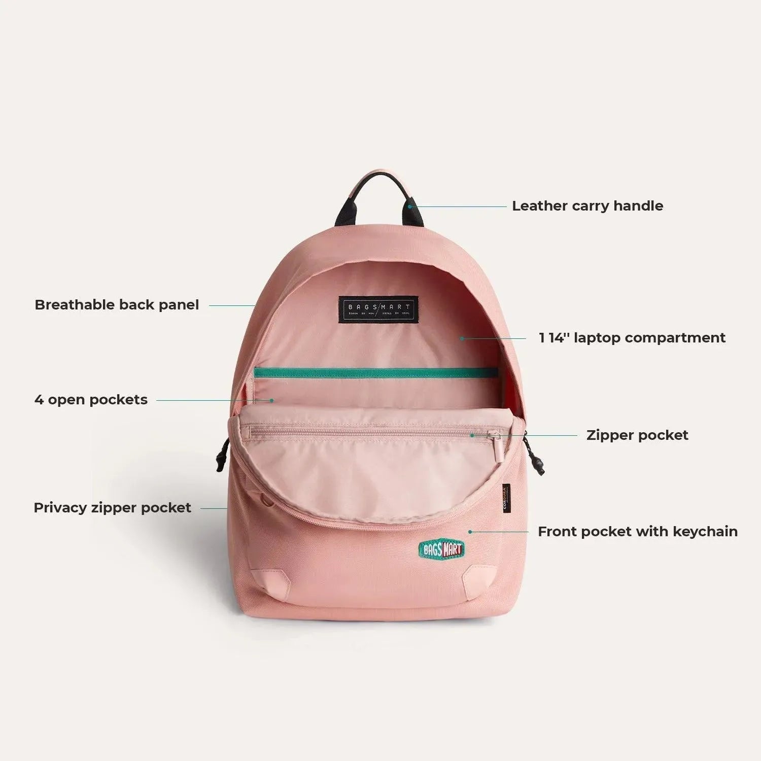 (FREE GIFT?Cordura¨ Campus Backpack with Laptop Sleeve