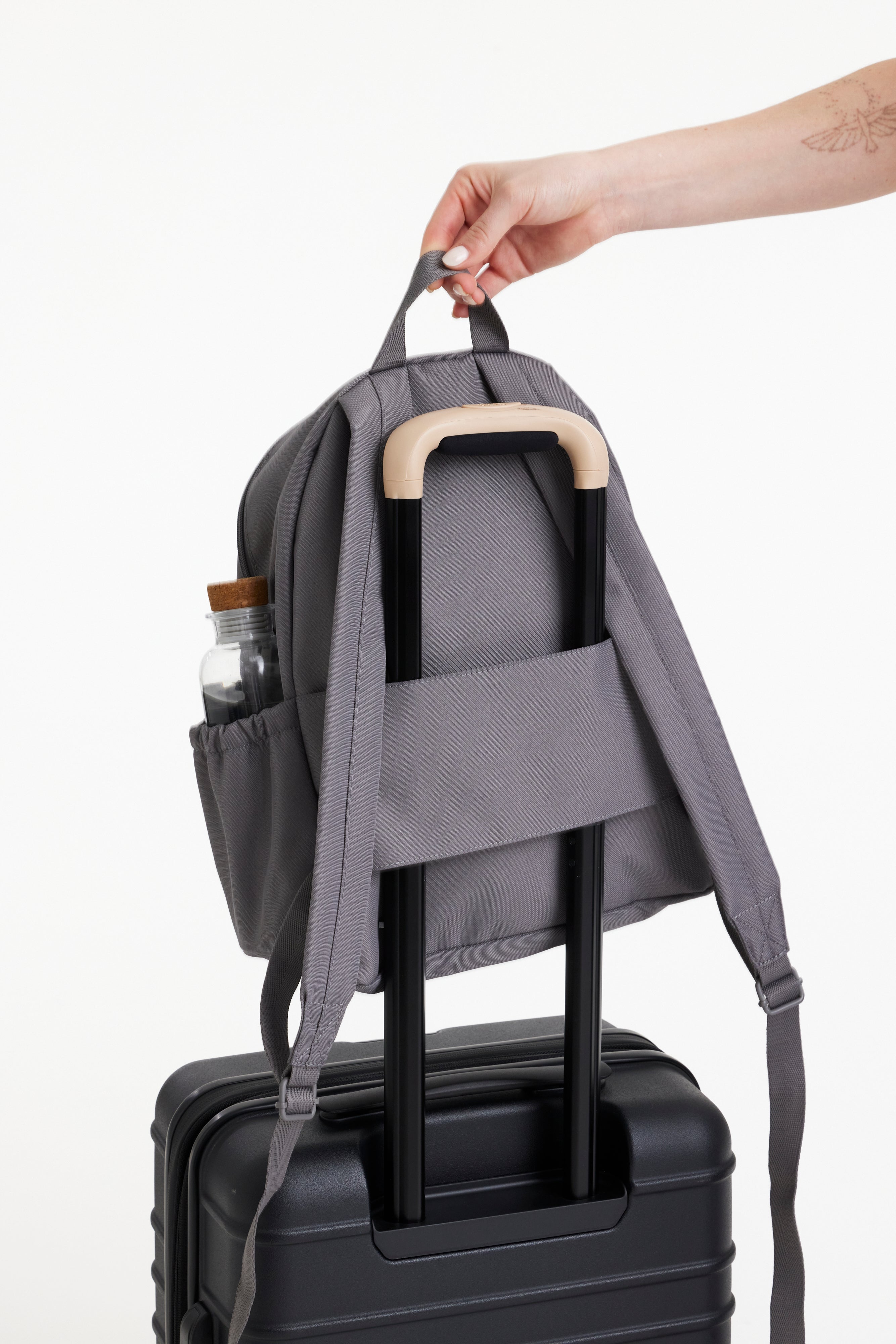 The BƒISics Backpack in Grey