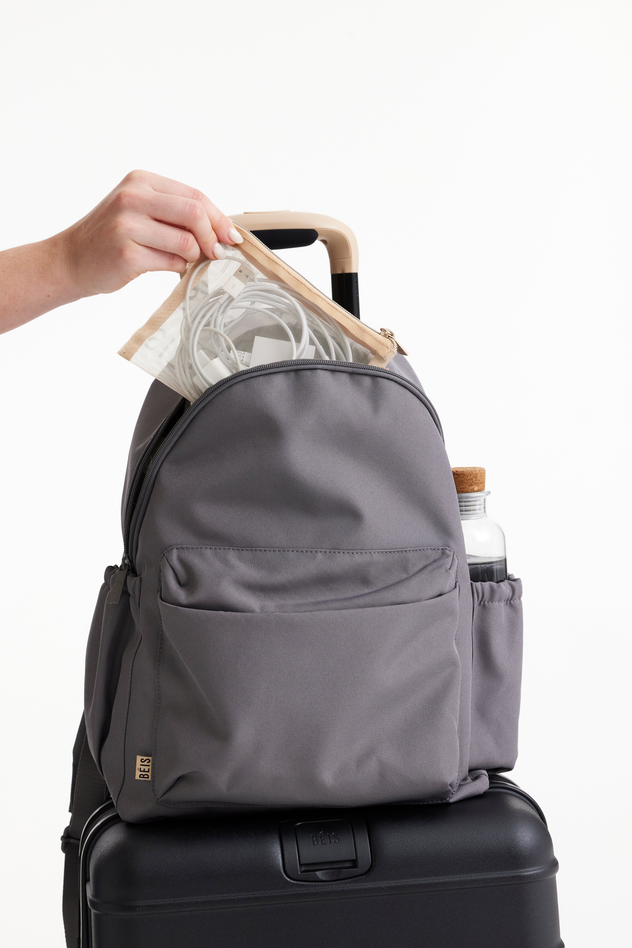 The BƒISics Backpack in Grey