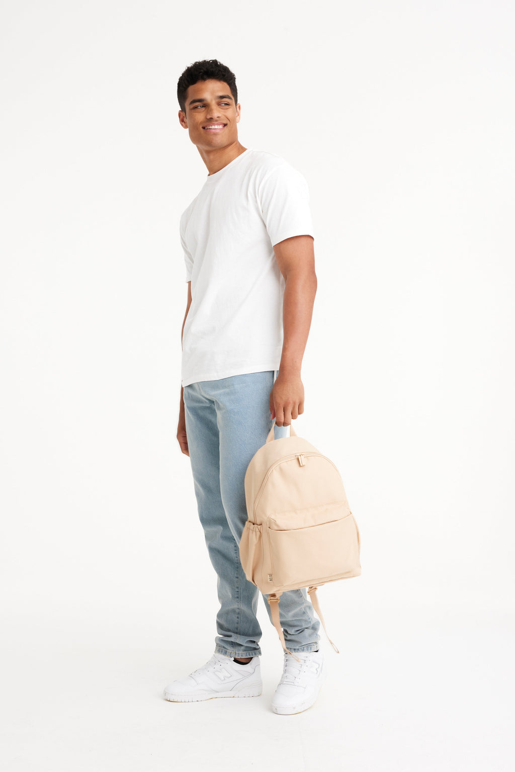 Resale The BƒISics Backpack in Beige