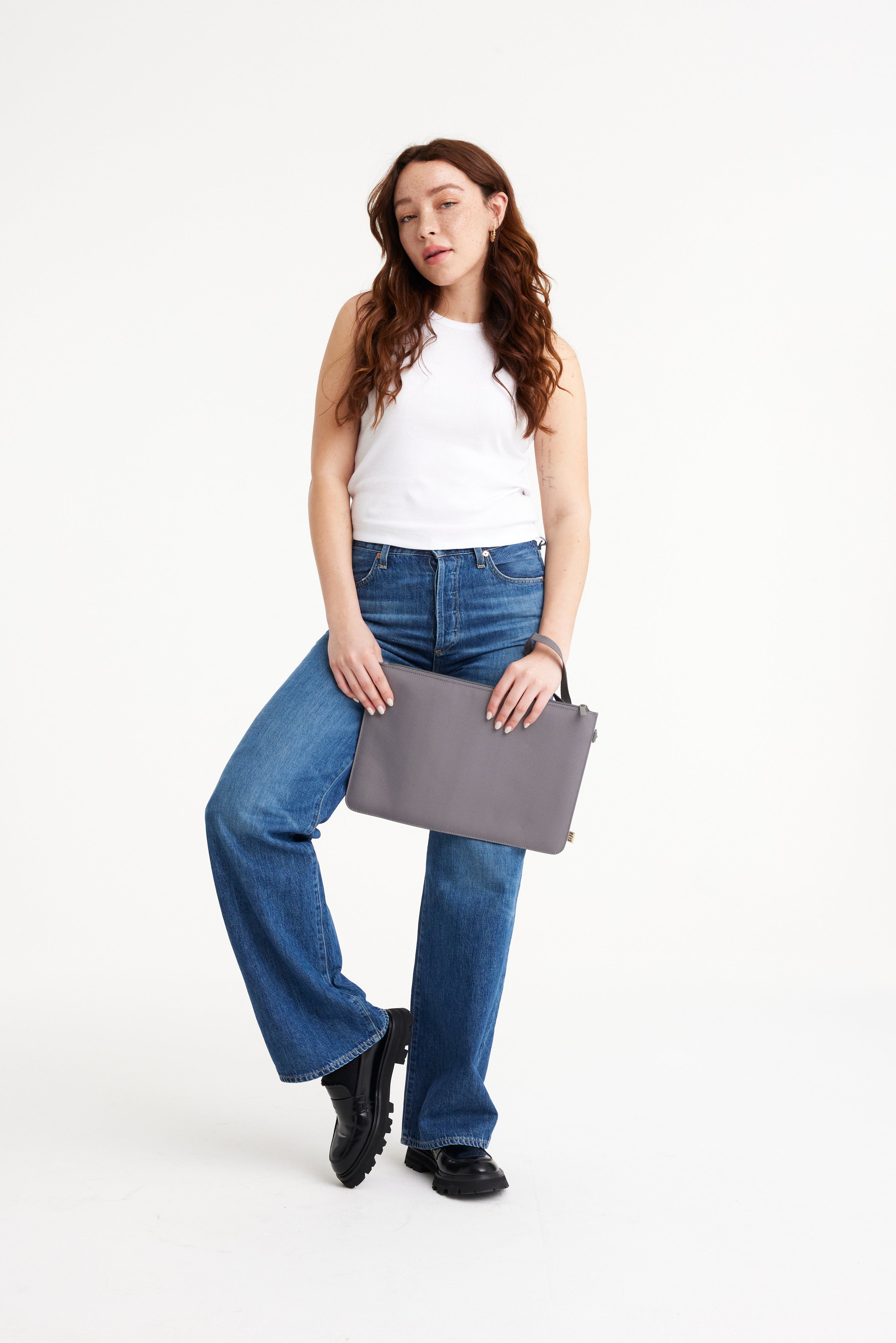 The BƒISics Laptop Pouch in Grey