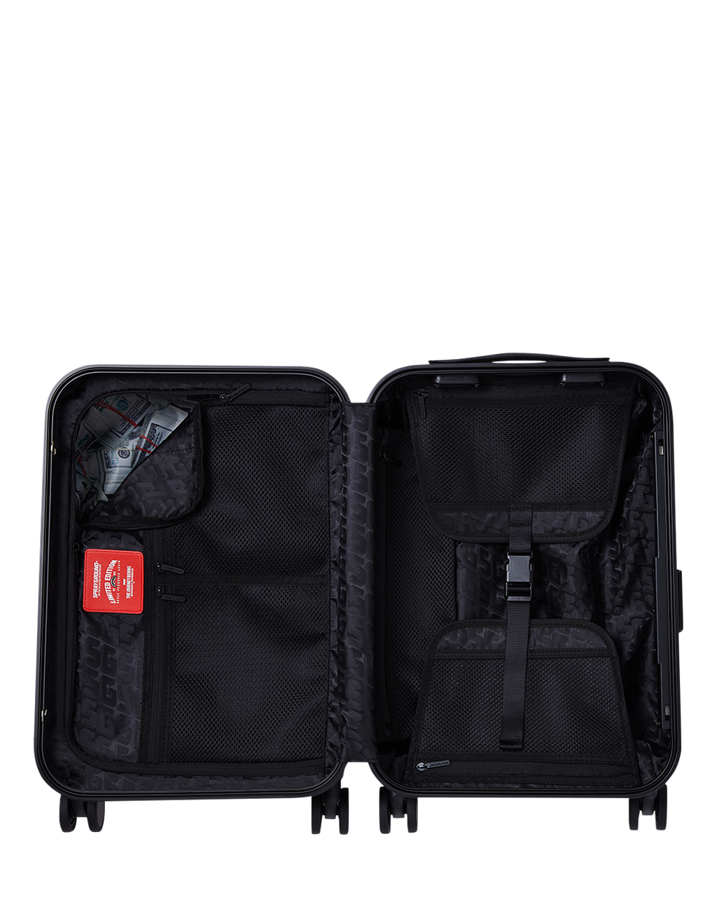 SPRAYSHARKS WORLDWIDE SHARKITECTURE CARRY-ON LUGGAGE