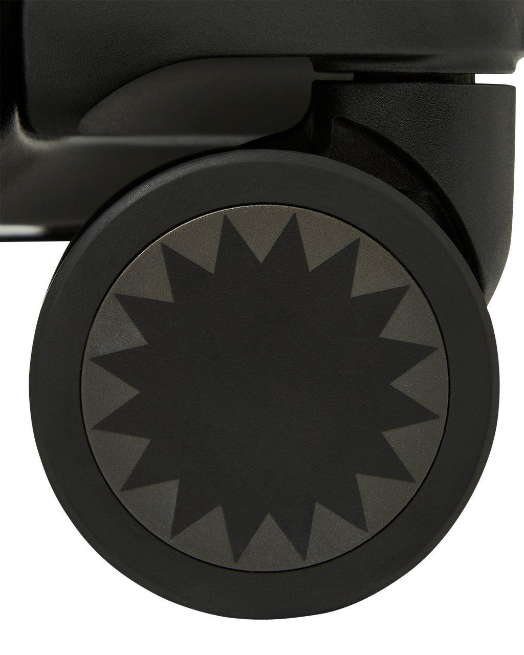 REALITY CHECK SHARKITECTURE CARRY-ON JETBLACK LUGGAGE (GOLD HARDWARE)
