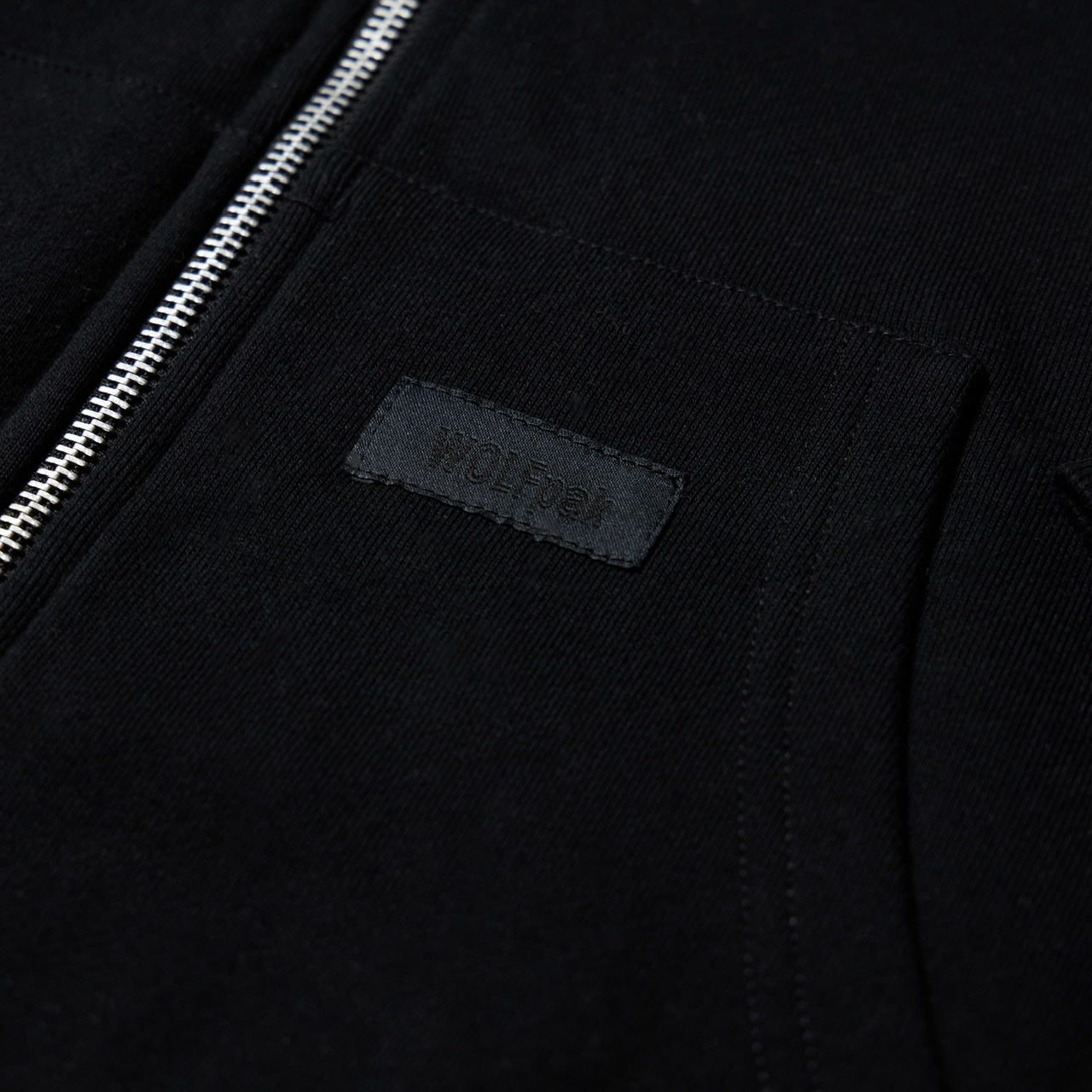 Alpha Black Zip Up Hoodie (SALE)