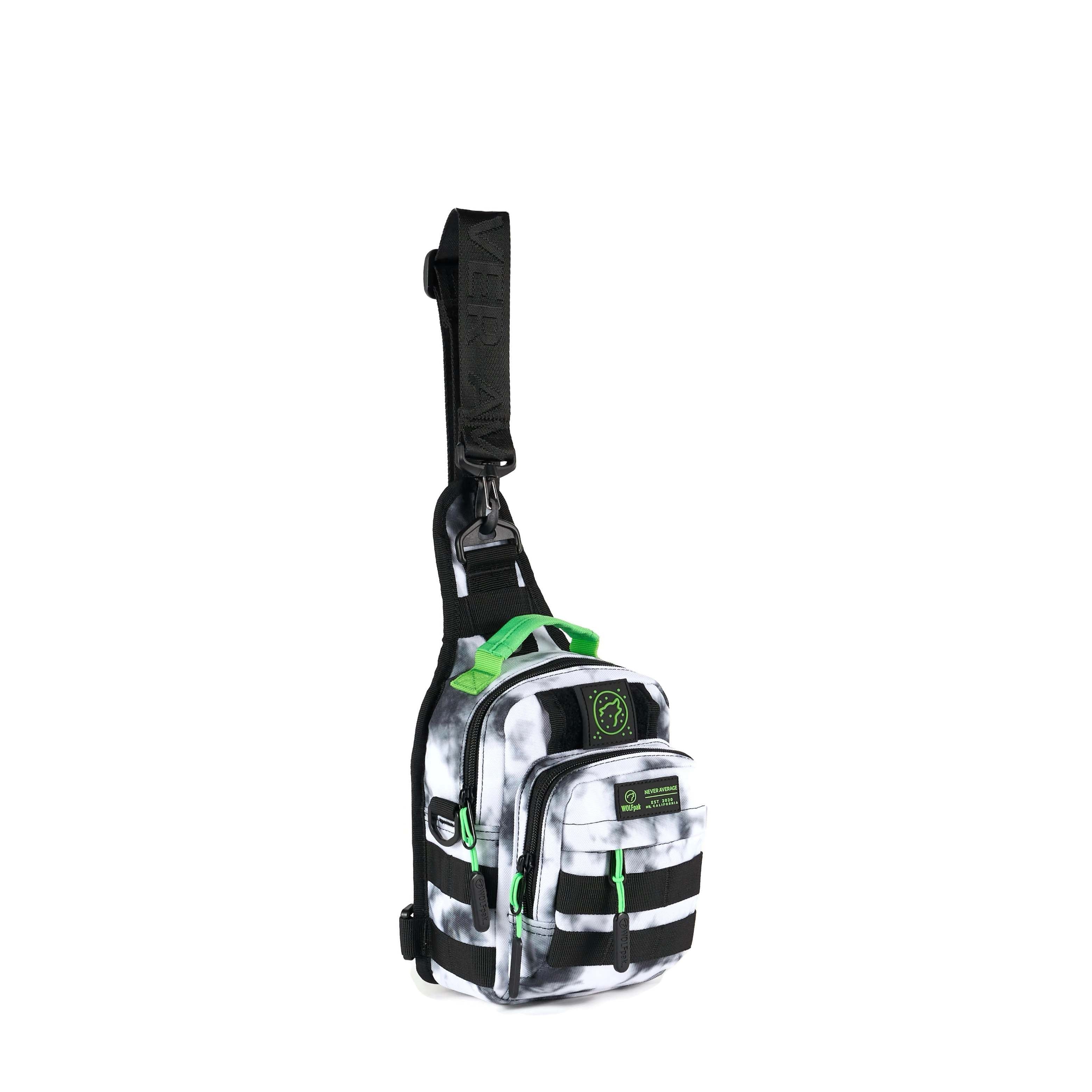 4L Mini Tactical Sling Bag Graffiti Green