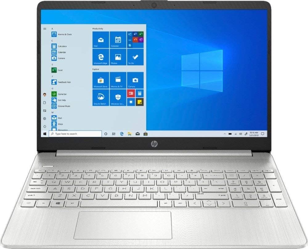 HP Laptop ƒ?? 15.6" WXGA Touch ƒ?? Ryzen 5 3500U ƒ?? 12GB RAM ƒ?? 256GB SSD ƒ?? Silver ƒ?? 15-EF0023DX