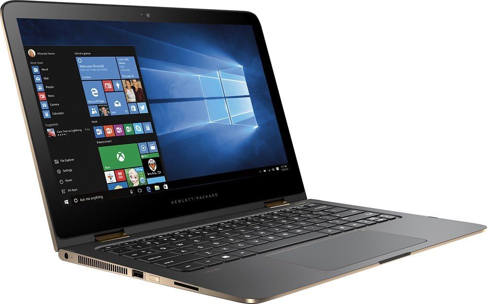 HP Spectre x360 ƒ?? 13.3" QHD Touch ƒ?? i7-6500U ƒ?? 16GB RAM ƒ?? 512GB SSD ƒ?? Dark Ash Silver ƒ?? 13-4116DX