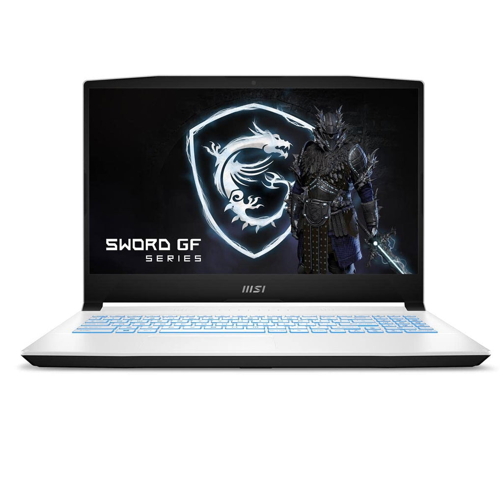 MSI - Sword 15.6 Gaming Laptop - Intel Core i7-11800H - 8GB RAM - RTX 3050 Ti - 512GB SSD - White - Sword151248