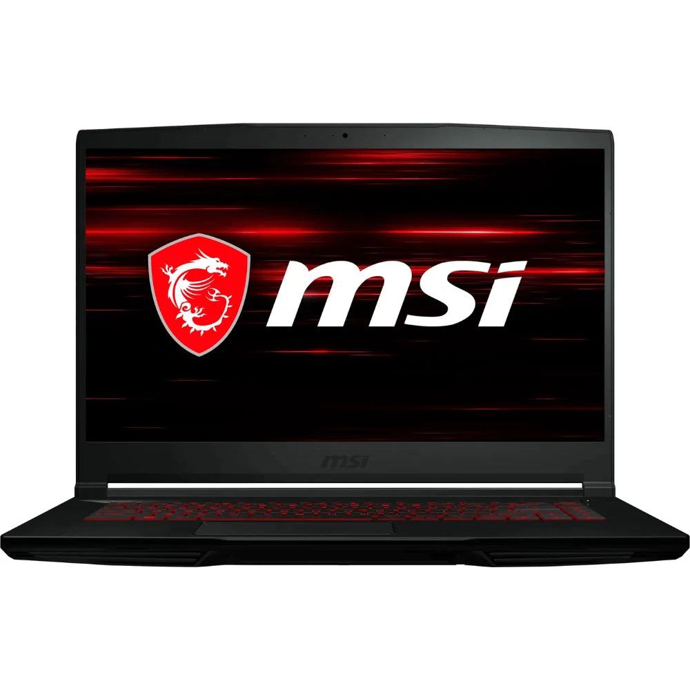 MSI GF63 15.6" Gaming Laptop - i5-10500H - 8GB RAM - GTX 1650 - 256GB SSD - Black - GF63818