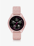 Michael Kors Gen 5E MKGO 43mm Pink-Tone Smartwatch with Pink Silicone Strap ƒ?? MKT5116V