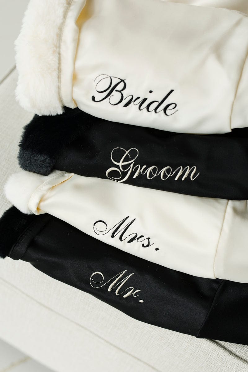 Satin Black Robe